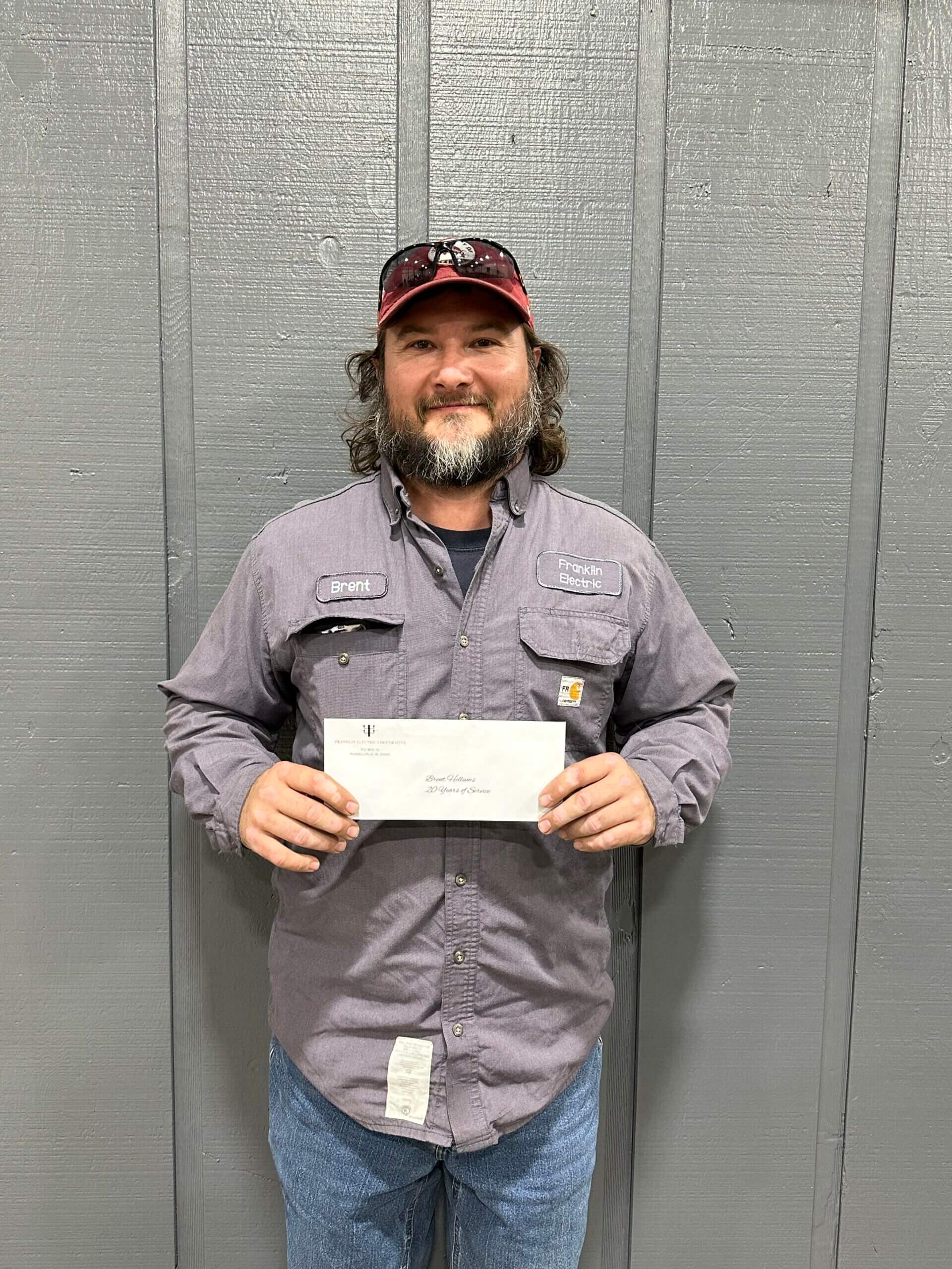 20 years of service scaled