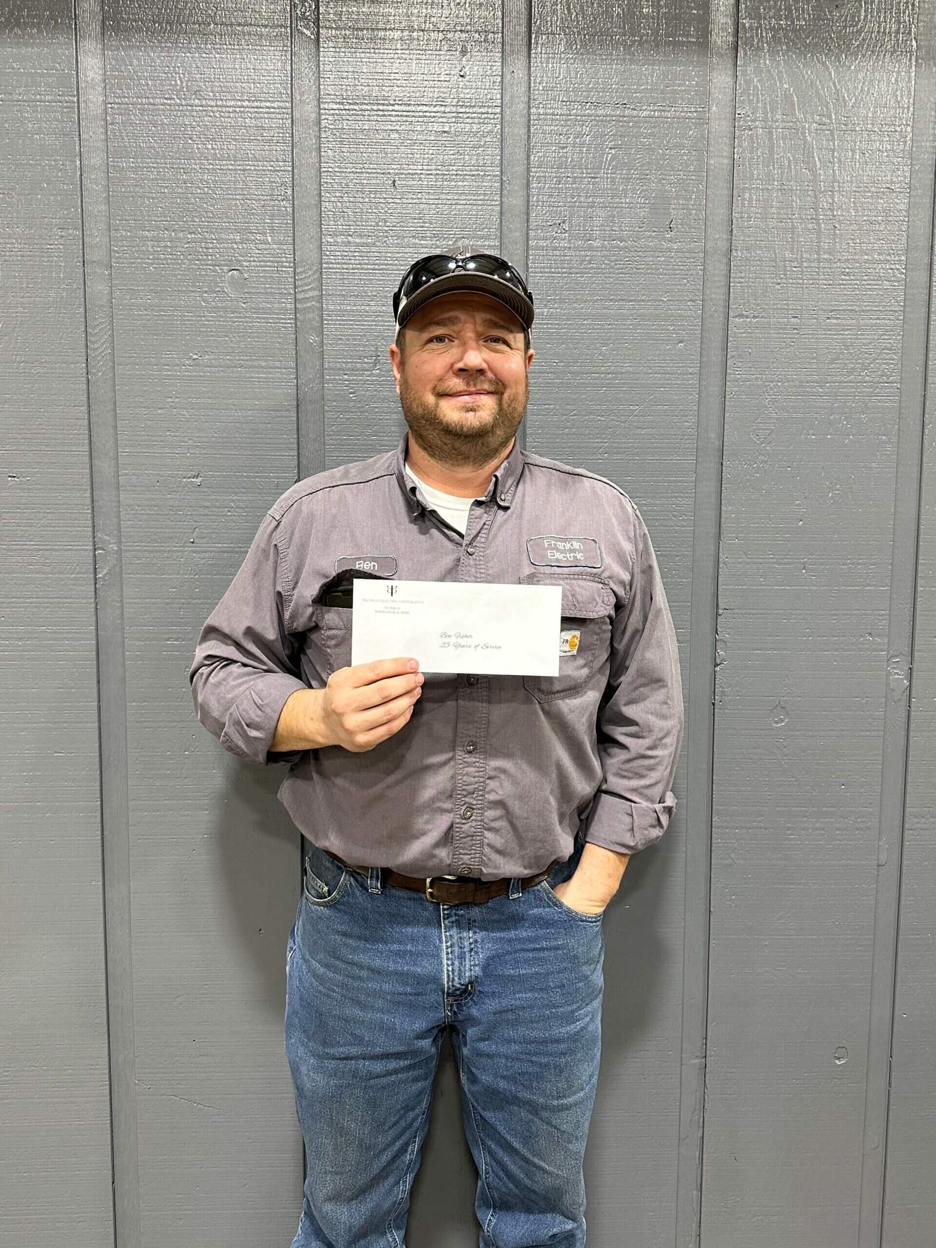 25 years of service scaled