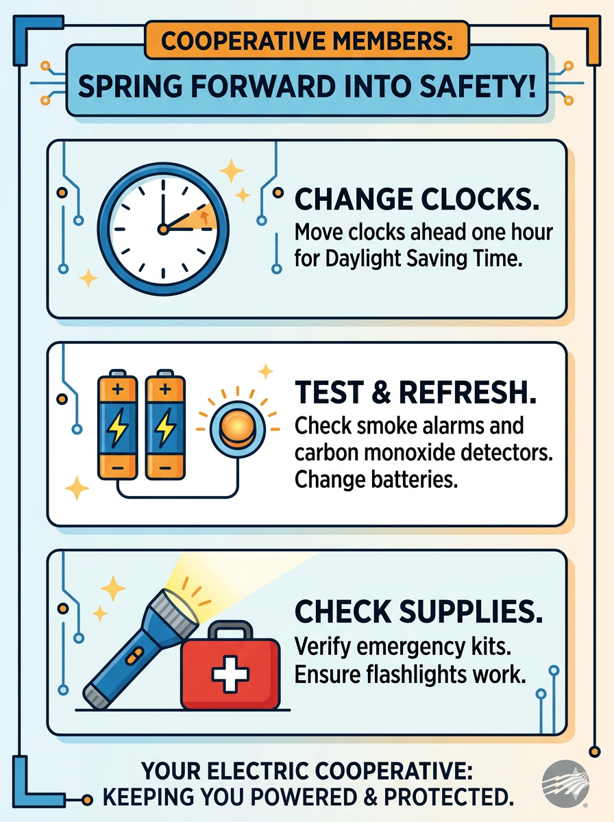 Spring forward check list